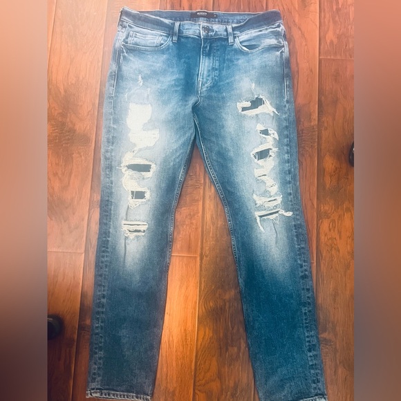 Men’s Hudson Distressed Skinny Jeans - Picture 2 of 6